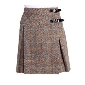 Women's Harris Tweed Kilt - Carrie Box Style - Hamish