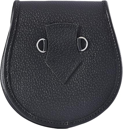 Sporran Kilt For Men Premium Leather Quality Traditional Scottish Kilt With Chain Belt Kilt