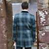 Men’s Mid-Thigh Length Tartan Jacket