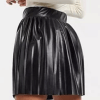 Sisley Leather Skirt