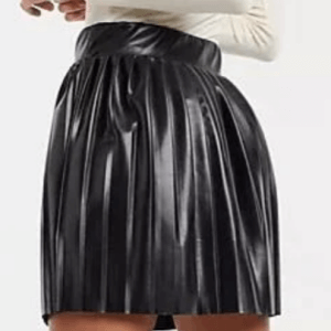 Sisley Leather Skirt