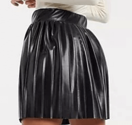Sisley Leather Skirt