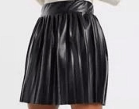 Sisley Leather Skirt