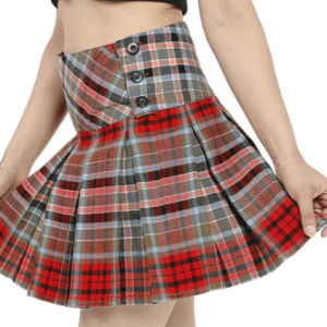 Criss-Cross Pleat Skirt